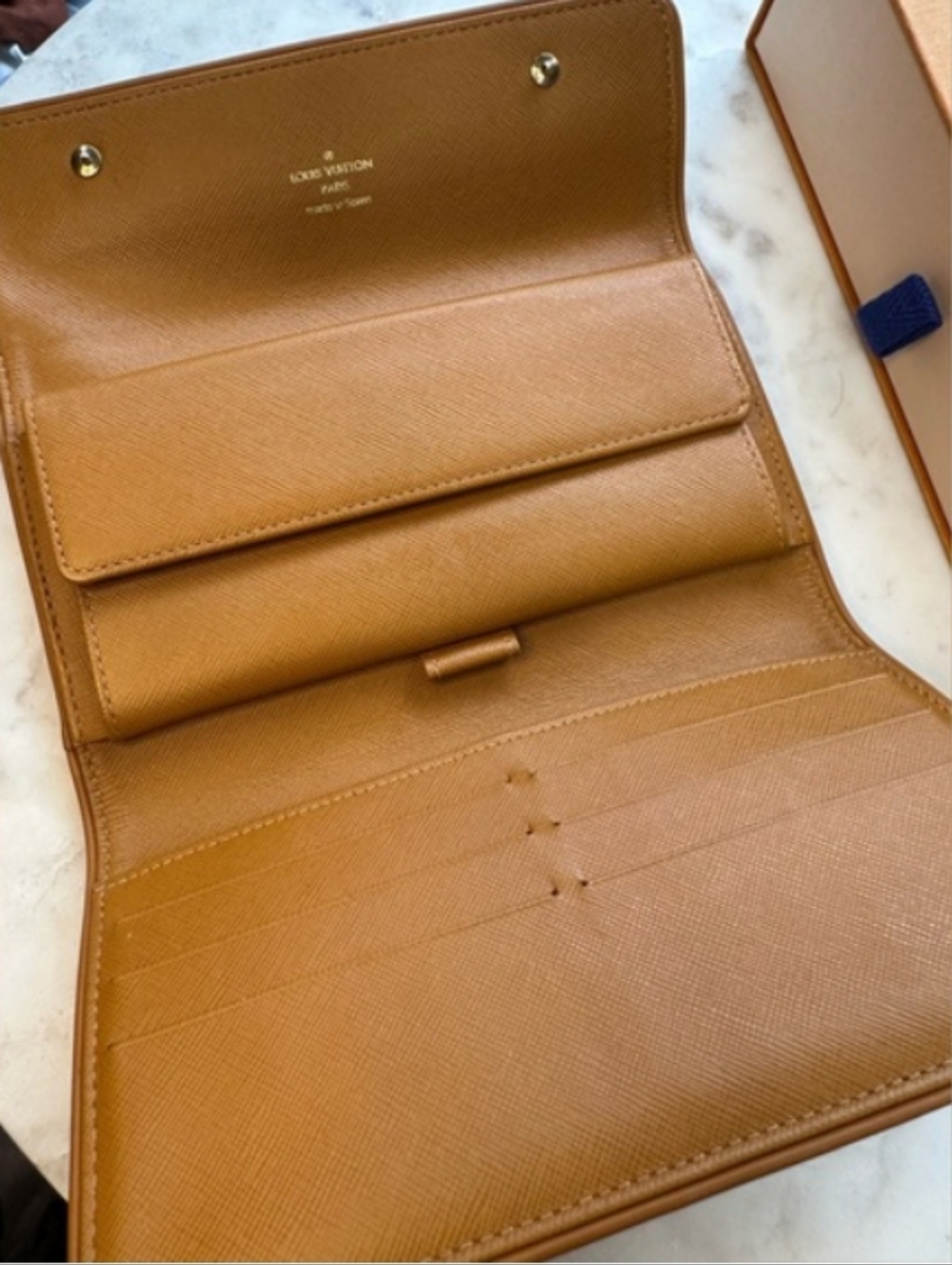 LOUIS VUITTON Monogram PORTE TRESSOR   INTERNATIONAL LONG WALLET with BONUS - Picture 3 of 6